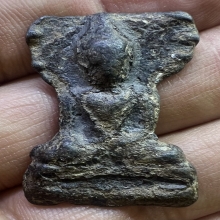 พระมเหศวร เนื้อชิน พิมพ์นิยมสุพรรณบุรีสวยเดิมๆ สมบูรณ์