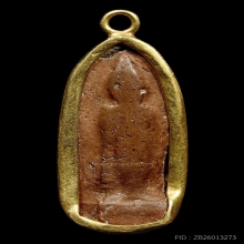 พระร่วงเปิดโลกยืนตอ เนื้อดิน กรุวัดพิกุลทอง จ.กำแพงเพชร