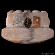 หลวงปู่ทวด แกะจากคตไม้สักหิน  อ.นอง วัดทรายขาว พ.ศ.2542