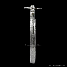 หลวงปู่โต๊ะ วัดประดู่ฉิมพลี ไข่หลังพัดยศ เนื้อเงิน ปี18