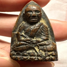 หลวงพ่อทวดเตารีดใหญ่A ปี2505 เนื้อแดง บัวขีดนิยม