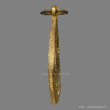 เหรียญหยดน้ำ หลวงพ่อจง วัดหน้าต่างนอก ปี2490