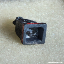 รูปหล่อเจ้าแม่ลิ้มกอเหนี่ยว จ.ปัตตานี ปี 39 เนื้อเงินลงยาแดง