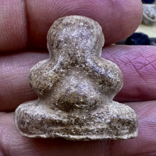 พระปิดตาพ่อทองสุข วัดสะพานสูง 2หน้าผงน้ำมันฝังตะกรุดสวยเดิม