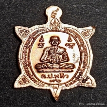 เต่าเปิดโลกจิ๋วเนื้อทองแดง หลวงปู่หลิว