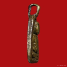 เหรียญหล่อจอบใหญ่ หลวงพ่อเงิน วัดบางคลาน