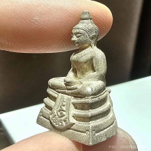 หลวงพ่อโสธร 80 ปี กรมตำรวจ เนื้อเงินพ่นทราย ผิวสวย กล่องเดิม