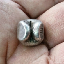 เงินพดด้วง สมัยร.๑ ตราอุณาโลม หนัก 1 บาท