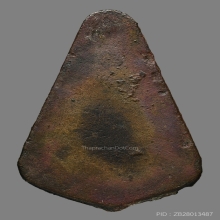 เหรียญหล่อพระพุทธพิมพ์ก้นแมลงสาบหลวงพ่อขัน วัดนกกระจาบ 