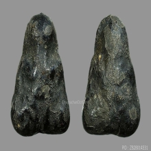 พระปิดตาหลวงปู่เอี่ยม วัดหนัง (ออกวัดนางชี) เนื้อผงคลุกรัก