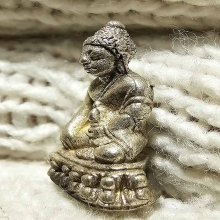 พระชัยวัฒน์ 93 พ่อมุ่ย วัดป่าระกำเหนือ ปี 33 เนื้อเงินสวยมาก