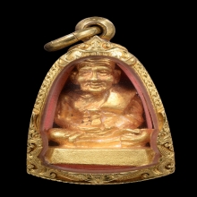 หลวงปู่ทวด หล่อตัน อาจารย์นอง ปี2537 เนื้อทองคำสวยมาก