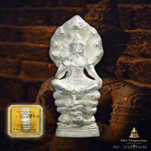 รูปหล่อองค์จตุคามรามเทพ โคตรมหาเศรษฐี ปี 50 เนื้อเงิน