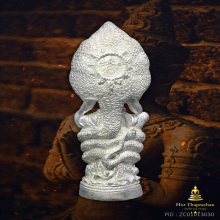 รูปหล่อองค์จตุคามรามเทพ โคตรมหาเศรษฐี ปี 50 เนื้อเงิน