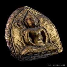 พระขุนแผน ปางสมาธิ พิมพ์พิเศษ เนื้อดินเผา กรุวัดจงกรม อยุธยา