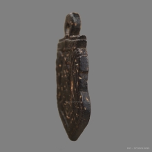 พระราหูกะลาอาจารย์ปิ่น วัดศรีษะทอง สภาพใช้