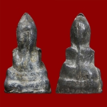 พระปิดตาเนื้อชินตะกั่วก้นจารเก่า