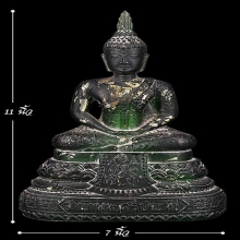 พระแก้วมรกต5นิ้ว25พุทธศตวรรษสำนักพุทธศรีประทีป ปี2500สภาพสวย