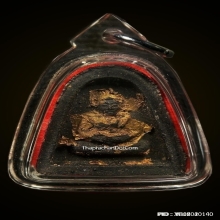 พระปิดตาหลวงปู่เฮี้ยง วัดป่า หลังพระสังกัสจายณ์