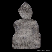 พระหูยานกรุวัดราชบูรณะ พิมพ์บัว2ชั้น เนื้อชินเงิน