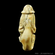 จิ้งจกขี่ปลัดขิกงาแกะ ลป.หน่าย ยาวเกือบนิ้วครึ่ง มีจารเพียบ