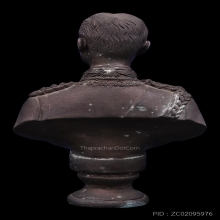 พระบรมรูปในหลวงรัชกาลที่5 เนื้อทองเหลืองรมน้ำตาล สภาพสวยมาก