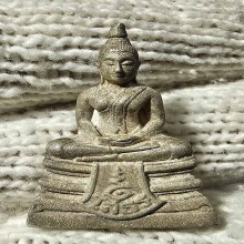 หลวงพ่อโสธร 80 ปี กรมตำรวจ เนื้อเงินพ่นทราย ผิวสวย กล่องเดิม