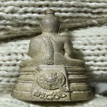 หลวงพ่อโสธร 80 ปี กรมตำรวจ เนื้อเงินพ่นทราย ผิวสวย กล่องเดิม