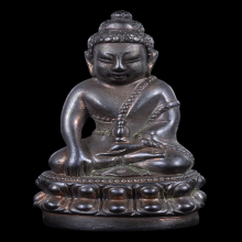 พระกริ่งนารายณ์แปลงรูป อ.นอง วัดทรายขาว ปี2542 เนื้อนวะโลหะ