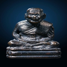 รูปหล่อแบบโบราณ สร้างย้อนยุคพิมพ์เบตง ปี 2542 เนื้อนวะโลหะ 