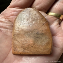 พระทราวดี พิมพ์นั่ง กรุท่าหวี เนื้อดิน กาญจนบุรี