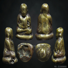 รูปหล่อหลวงพ่อเงิน วัดบางคลาน พิมพ์ขี้ตา 4 ชาย