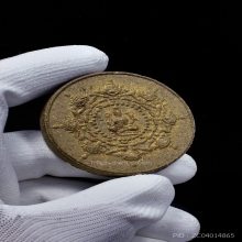 องค์พ่อจตุคามรามเทพปี30รุ่นแรก(เนื้อเทาปัดทอง)องค์ที่1