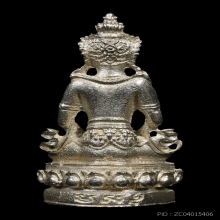 พระกริ่งอวโลกิเตศวรหลวงพ่อเกษม  เนื้อเงิน พ.ศ. 2518