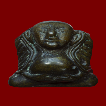 พระสังกัจจายน์ เนื้อสัมฤทธิ์ ยุคเชียงแสน  