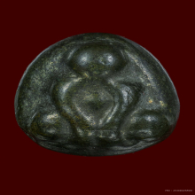 พระปิดตาเมฆสิทธิ์หลวงพ่อทับ พิมพ์ต้อกลาง ไม่แต่ง วัดอนงค์