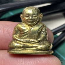 ปั๊มหลวงพ่อเงิน ปี 15 วัดบางคลาน พิมพ์มือเลขแปด