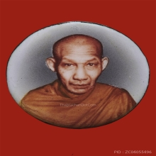 ล็อกเก็ตกลม ปี2534 หลังแผ่นเงินหน้ากากทองคำ