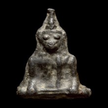 พระนางพญา กรุปากนคร จ.นครศรีธรรมราช เนื้อชินเงิน