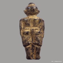 กุมารทองไม้แกะหลวงพ่อเต๋ วัดสามง่าม