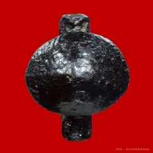 เบี้ยแก้ วัดกลางบางแก้ว มีตะกรุด เนื้อทองแดง 