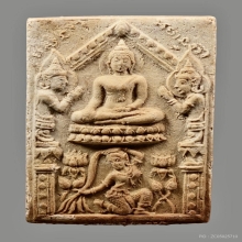 พระผงพิมพ์ชนะมาร วัดชิโนรส หลวงพ่อกวย ปลุกเสก ปี12