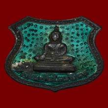 เข็มกลัด หลวงพ่อสุโขทัยไตรมิตร เนื้อเงินลงยา หายากสุดๆ