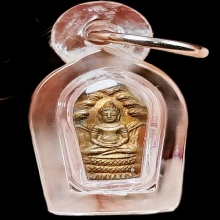 พระปรกใบมะขาม รุ่นแรก ปี 2527 หลวงพ่อพรหม 