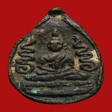 เหรียญหล่อหลวงพ่อขำ อินทปัญญา วัดโพธิ์เตี้ย ปี2466 (รุ่นแรก)