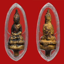 พระชัยวัฒน์ พิมพ์ป้อมใหญ่ หลวงปู่บุญ วัดกลางบางแก้ว นครปฐม