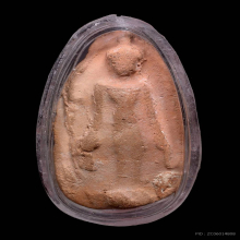 พระร่วงยืนเปิดโลก พิมพ์จิ๋ว กรุเตาทุเรียง จ.สุโขทัย