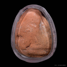 พระร่วงยืนเปิดโลก พิมพ์จิ๋ว กรุเตาทุเรียง จ.สุโขทัย