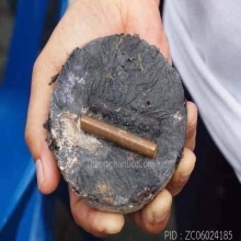 ตะกรุดร้อยชู้จันทร์เพ็ญ อุดผงพรายกุมาร ตะกรุดที่หลอมไม่ละลาย