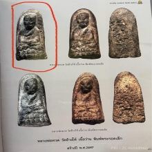 หลวงปู่ทวด พิมพ์พระรอด ปี2497 ดาราในหนังสือ2เล่มใหญ่